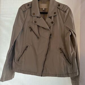 Banana Republic Women's Utility Jacket in Taupe